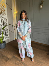 Cotton floral farshi salwar suit (Mahira)